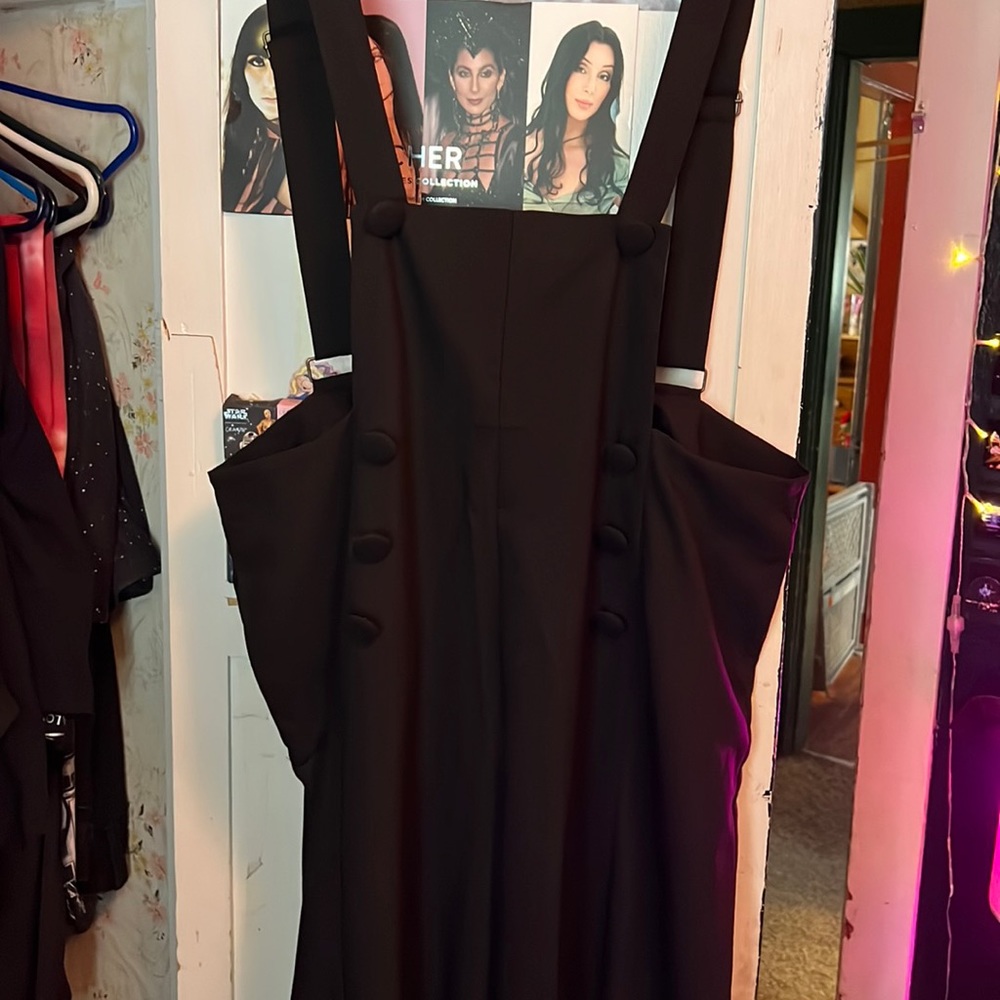 Unique Vintage Women’s Wide Leg Overall Pant